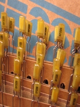 NIS Nissei polystyrene film capacitance 0 0012uf 50V (1n2 1200pf 122)