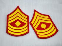 United States Marine Corps USMC dress with rank insignia Armbands First Sergeant Major E8 1stSgt