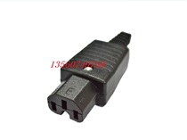 Pin-shaped plug ac all copper pair connector male and female pair plug three-core power plug battery car charging plug