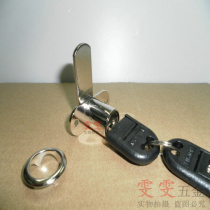 Cabinet lock mailbox lock cylinder furniture lock turning piece lock turn tongue lock kitchen door lock 16-core cabinet door lock