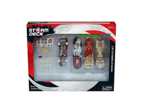 Finger skateboard plastic skateboard alloy Bridge finger skateboard gift boxed skateboard skateboard new skateboard