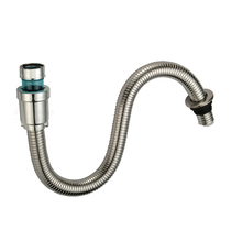 Washbasin accessories Bathroom stainless steel washbasin washbasin Bathroom cabinet u-tube Sewer pipe Drain pipe hose
