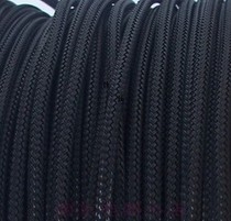 Computer wire diy special black 3mm three-wire encrypted snakeskin mesh pc power cord braided mesh