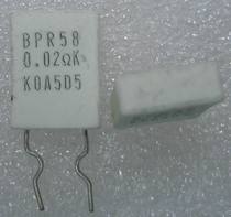 Japan Tokyo KOA BPR58 5W 0 02R (20Mohm)non-inductive resistor