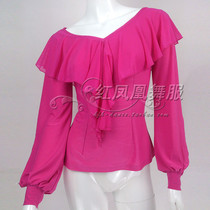 Red Phoenix Professional Tailored to make new Morden dance dress Gongfu blouse national standard practice dress LBR09