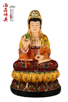 Haixin Buddha stately buddha statue 65 cm high Guanshiyin Bodhisattva Resin FRP Guanyin Buddha statue