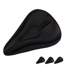 Bicycle accessories 3D seat cushion cover cycling equipment accessories mountain bike cushion cover thickened silicone seat cushion cover