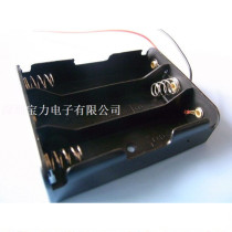 Flat head with 18650 18650 11 1V 12 12 6V 3 knots 18650 battery holder 3 seats 18650 3 case