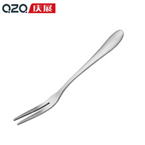 Fruit fork stainless steel creative small luxury fork European fruit sign fruit Swan salad base fruit spoon