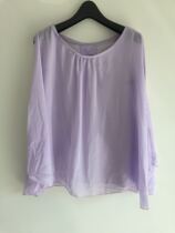 Foreign trade Original single-ra yarn material blouses in foreign trade