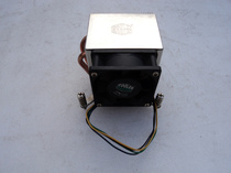 1366 pin original cool 2U 1366 pin side blow radiator four pin temperature control double heat pipe cooling fan