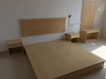 Hotel Standard Room Express Hotel Full Furniture Room Hard by Apartment Staff Dormitory Plate Bed Customized