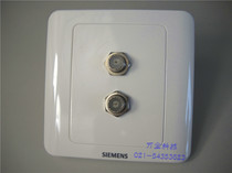 Broadband TV one-point two-panel socket cable digital TV universal English interface one-in-two-out