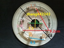 Triangle Lebang Crown Infineon Han Peizhi high electric pressure cooker heating plate heating plate 900-1000w
