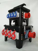 Portable 24 industrial mobile socket case portable combined socket case waterproof full insulation 380