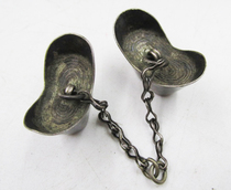 Taihe Silver exquisite pair of one or two small ingots~Xinjiang Collection