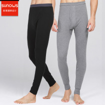 2019 autumn and winter new mens cotton autumn pants ordinary slim leggings mens middle-aged line pants