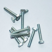 4 Class 8 outer hexagon screw galvanized hexagon bolt full tooth half tooth M8*16-120mm