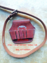 Liuhetian Niu pure cowhide head layer leather 5-nesting electrical belt electrical clamp sleeve foot buckle belt 1