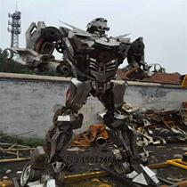 Iron Optimus Prime sculpture figure robot sculpture FRP robot shape sculpture can be customized