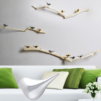 Natural branch three-dimensional wall decoration sofa TV background Wall Wall Wall decoration creative Home Cafe decoration