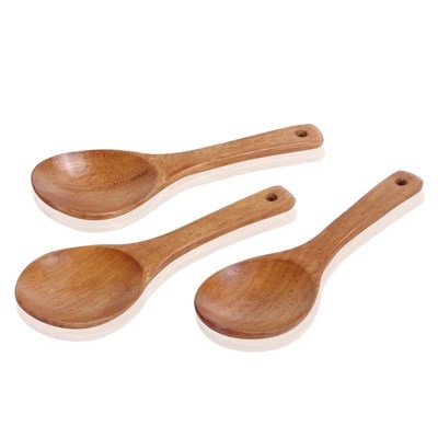 Wooden rice spoon rice spatula wooden shovel household rice spoon scoop rice cooker does not touch Rice flat spoon home