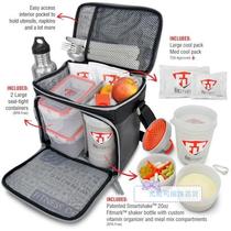 FiM * k Meal bag Fitness bag Portable plus meal bag Lunch Bento bag Insulation picnic includes lunch box shaker cup