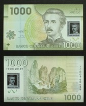 (America) new Inc Chile 1000 pesos plastic banknotes 2010 foreign coins