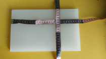Punching pad high quality punching leather with hole white hard plastic pad belt punching shelf