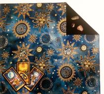 The United States imported Starry Sky brilliant batik tablecloth altar Butarot altar Tarot