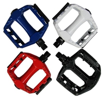 Dead flying bicycle foot mountain bike aluminum alloy pedal pedal pedal color white Red Blue Black
