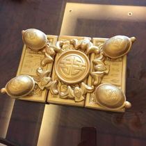 Tianfu Tianshou Wufu holding Shoushou acupoint supplies Shouxou mascot Shaanxi Loess funeral objects