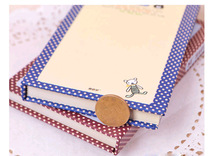 Korean hardcover hard manuscript cute diary paper cartoon notebook 64K notepad