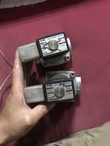 Dismantling machine Used SMC stainless steel VXZ2360L solenoid valve in physical figure bag for good use