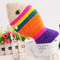 Pet toys cat toys Bobo natural sisal three-dimensional fish cat grinding claw toy cat scratch cat sofa