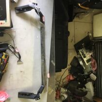 Non-substitute Sony KDL-40W650D base accessory screws are complete easy to install and disassemble the original