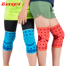 Fan kuangmi childrens knee pads for men and women warm sports breathable non-slip basketball dance roller skating protective gear equipment
