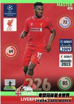 Panini Panini 2014-2015 Champions League Star Card master card 162 Sturridge