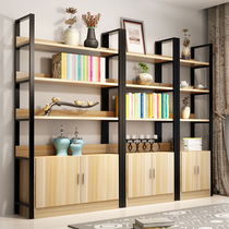  Bookcase bookshelf Product display cabinet Simple modern living room office partition shelf Floor storage cabinet Partition cabinet