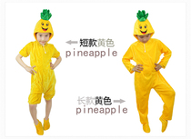 National June 1 Childrens Fruit and Vegetable Clothing Textbook Drama Stage Play Childrens Pineapple Performance