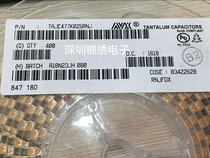 Tantalum capacitors AVX TAJV477K035R 35V 470UF 477v 2924 V 10%