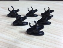 Collar clip microphone plastic rotating clip microphone clip wireless microphone collar clip J01A