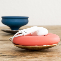 Scum washing Pod Caddy data line containing charging wire winder headphone wire finishing line finishing wire rationators