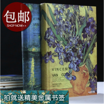 Lianhua Van Gogh hardcover dictionary trend diary notepad plan this color page gift book