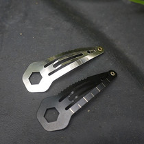  8 multi-function hairpin anti-wolf multi-purpose tool Stainless steel spring steel outdoor self-defense EDC gadget