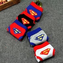 Pure cotton Superman wide edge lady triangle underwear neutral less underwear Tt pupil underpants