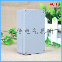 111 *64 * 37mm aluminum waterproof junction box sealing button switch box waterproof metal case IP66 box