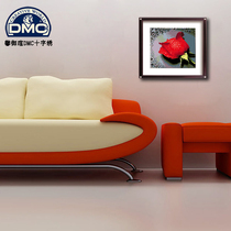 Precision printing DMC cross stitch kit * drip rose-red (HC0177)