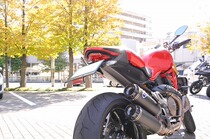 Ducati Ducati Ducati monster1200 monster after AELLA rear license plate in Japan