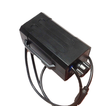 4*18650 lithium battery box usbdc head output 8 4v5v with power indicator with 4 additional batteries